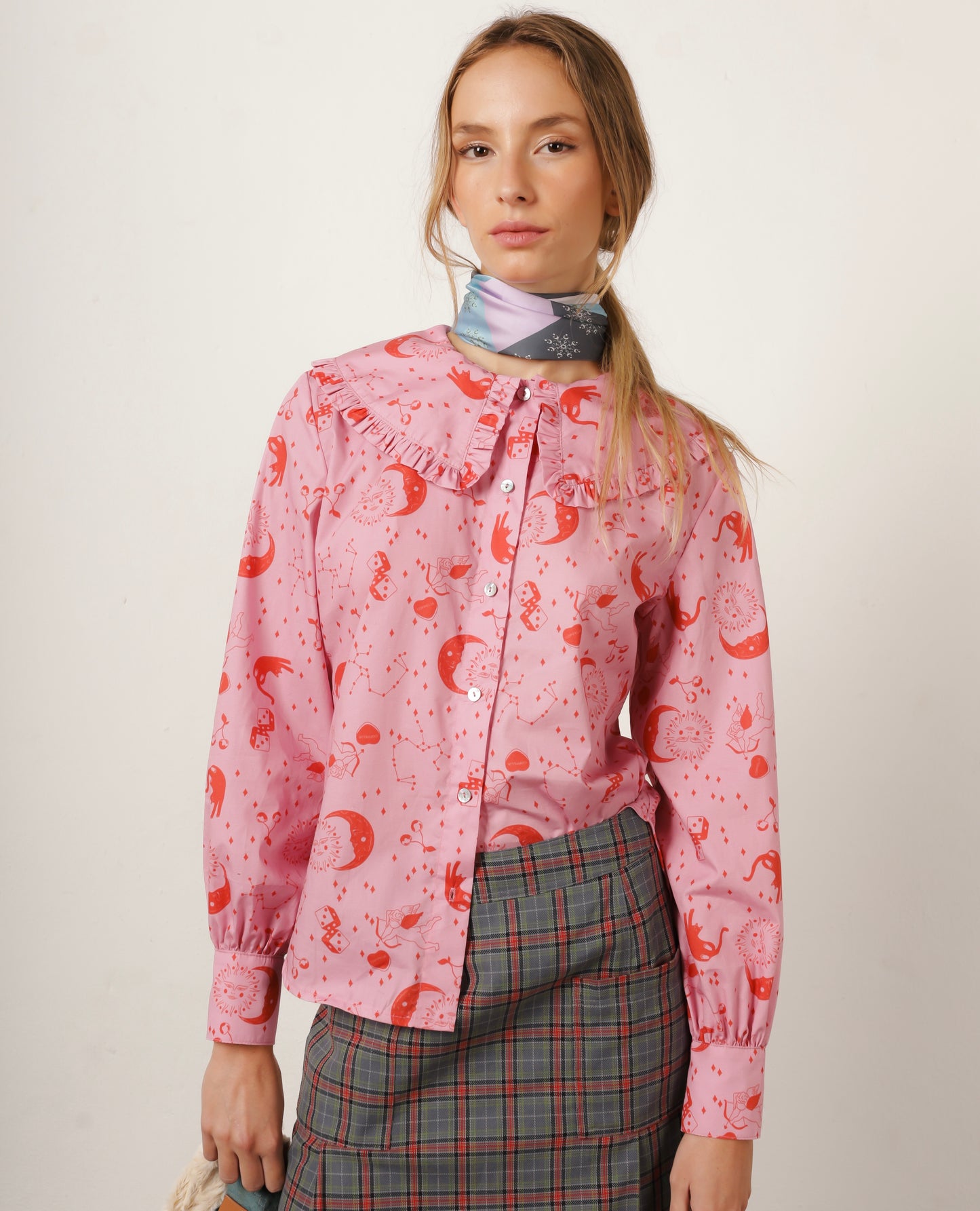 Rebeka Shirt Cherry