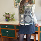 crochet vest for woman winter knit