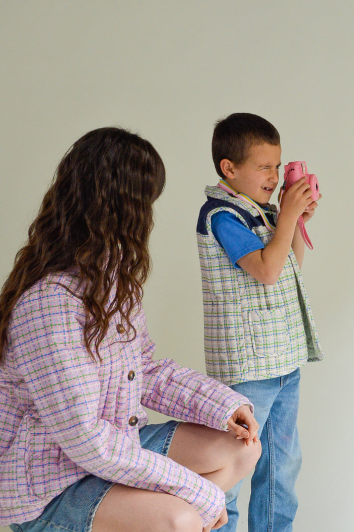 kids quilted vest