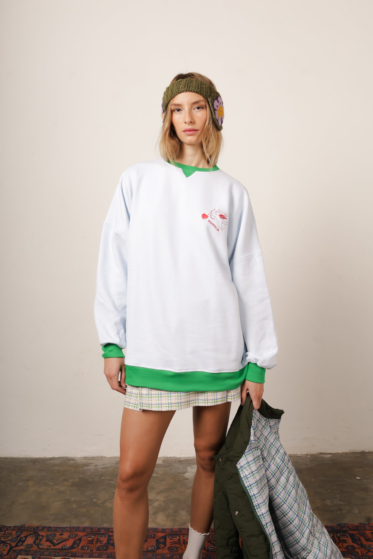 Cupid Sweatshirt Cherry