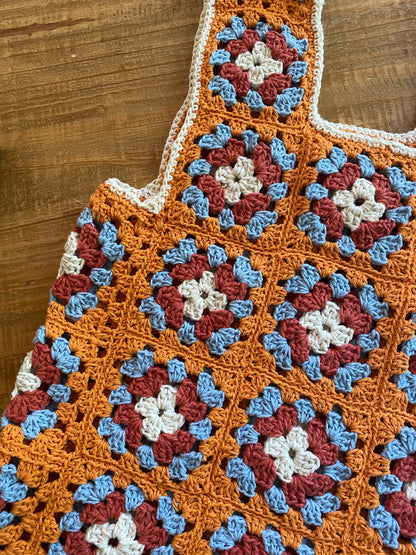 crochet squares vest